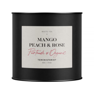 Teministeriet - herbata biała sypana Fairtrade Collection Mango Peach & Rose 50 g