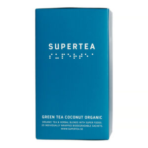 Teministeriet - herbata zielona Supertea Green Tea Coconut Organic 20 saszetek