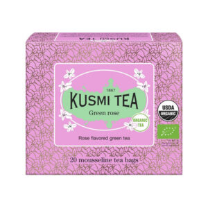 Kusmi Tea - herbata zielona Green rose Bio 20 saszetek