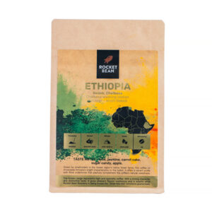 Rocket Bean - kawa ziarnista Etiopia Gedeb Chelbessa Washed Filter 200 g