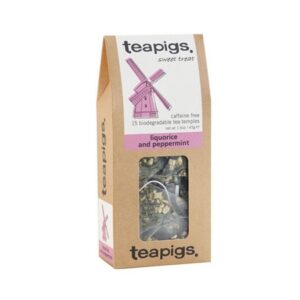 Teapigs - herbata ziołowa Liquorice & Peppermint 15 saszetek