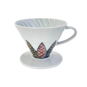 HARIO drip ceramiczny TACHIKICHI V60 Shonzui  1-4 fil. biały