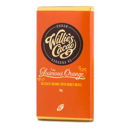 Willie's Cacao - Czekolada pomarańczowa 65% - Luscious Orange Kuba 26g