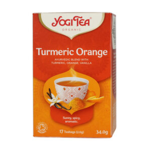 Yogi Tea - herbata ziołowa Turmeric Orange 17 saszetek