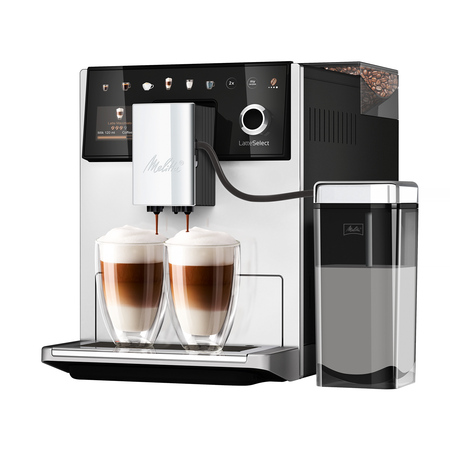 Melitta - LatteSelect Facelift Srebrny / Czarny - Ekspres ciśnieniowy - obrazek 3