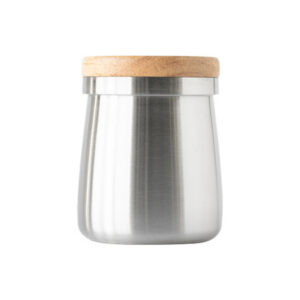 Acaia Portafilter Dosing Cup M - Pojemnik na mieloną kawę z wieczkiem - srebrny