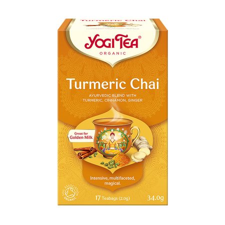 Yogi Tea - herbata ziołowa Turmeric Chai 17 saszetek