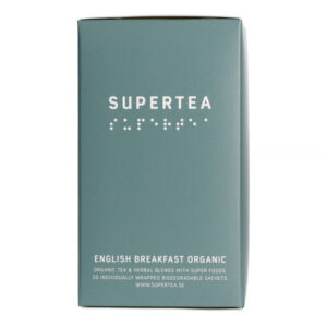 Teministeriet - herbata czarna Supertea English Breakfast Organic 20 saszetek