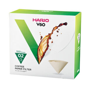 Hario filtry papierowe Misarashi brązowe - V60-02 - 100 Sztuk BOX