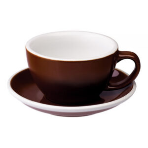 Loveramics Egg - Filiżanka i spodek Cafe Latte 300 ml - Brown