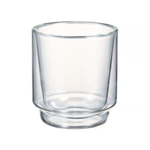 Hario - szklanka do matchy z podwójnymi ściankami 370ml - transparentna