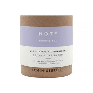 Teministeriet - herbata ziołowa NOTE Liquorice Cinnamon Organic 20 saszetek