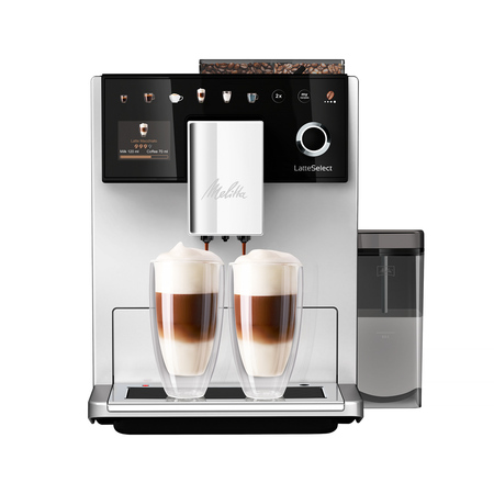 Melitta - LatteSelect Facelift Srebrny / Czarny - Ekspres ciśnieniowy - obrazek 2
