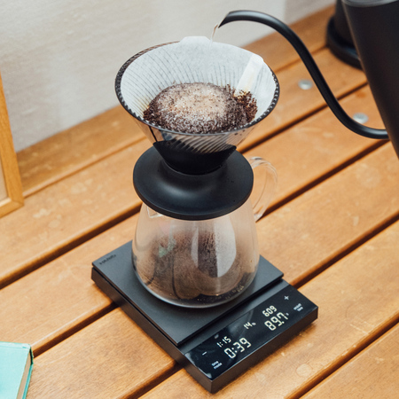 Hario - tritanowy drip NEO V60-02 - czarny - obrazek 7