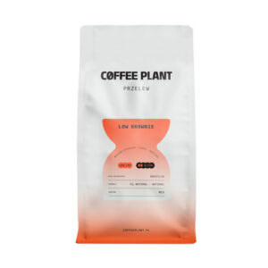 COFFEE PLANT - kawa ziarnista niskokofeinowa LOW Brownie Filter 800 g
