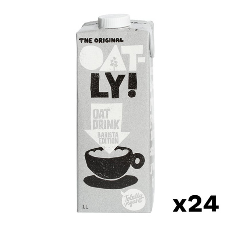 Zestaw: 24 x Oatly - Napój owsiany Barista Edition 1L