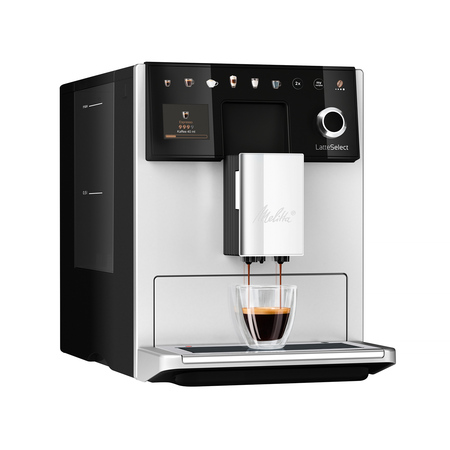 Melitta - LatteSelect Facelift Srebrny / Czarny - Ekspres ciśnieniowy - obrazek 4