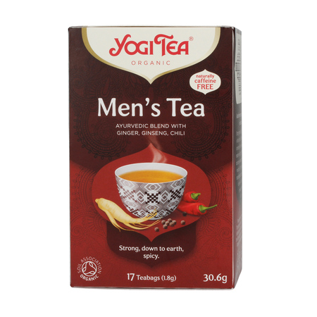 Yogi Tea - herbata ziołowa Men's Tea 17 saszetek