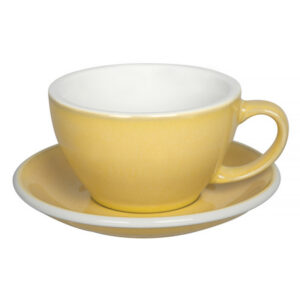 Loveramics Egg - Filiżanka i spodek Cafe Latte 300 ml - Butter Cup
