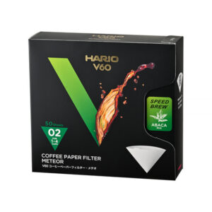 Hario - Filtry papierowe Meteor - V60-02 - 50 sztuk