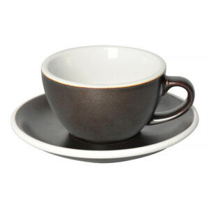 Loveramics Egg - Filiżanka i spodek Cappuccino 200 ml - Gunpowder