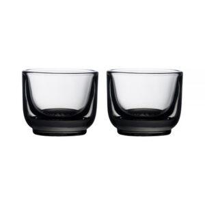 Fellow - zestaw dwóch szklanek Pirch Espresso 100 ml - Szary