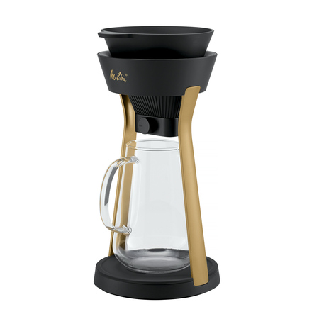 Melitta - AMANO Czarno-złoty - Stacja z dripperem do parzenia kawy - obrazek 2