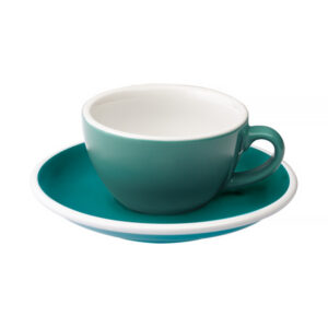 Loveramics Egg - Filiżanka i spodek Flat White 150 ml - Teal