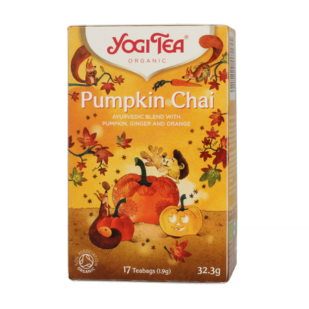 Yogi Tea - herbata ziołowa Pumpkin Chai 17 saszetek