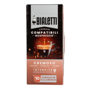 Bialetti - kawa w kapsułkach Nespresso Compatibili Cremoso - 10 kapsułek