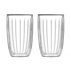 Vialli Design - Zestaw 2 szklanek z podwójną ścianką 350ml
