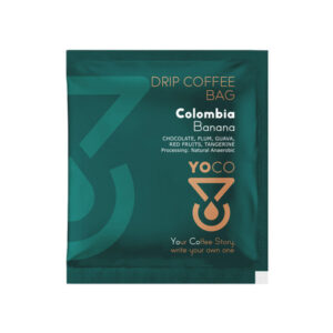 YOCO - kawa w saszetkach Colombia Banana Anaerobic Filter - 1 saszetka 12 g