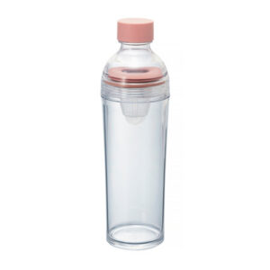 Hario - butelka do matchy plastikowa 400ml - jasny róż