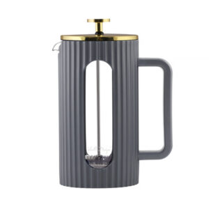 Vialli Design - Livio French Press szary / złoty 1l
