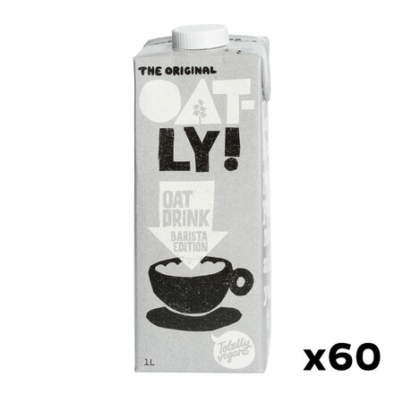 Zestaw: 60 x Oatly - Napój owsiany Barista Edition 1L