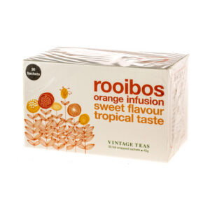 Vintage Teas - herbata rooibos Orange Infusion 30 saszetek