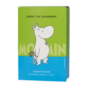 Teministeriet - herbata zielona Moomin Green Tea Raspberry 20 saszetek