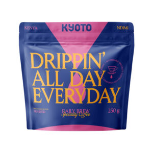 KYOTO - kawa ziarnista Kenia Drippin All Day Everyday Kenya Ndimi Filter 250 g