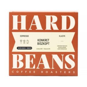 Hard Beans - kawa ziarnista KONKRET BISZKOPT Espresso 250 g