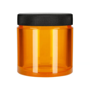 Comandante Polymer Bean Jar + lid Orange Pomarańczowy słoik z pokrywką na zmieloną kawę