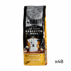 Bialetti - Perfetto Moka Vanilia 250g - zestaw 48 sztuk