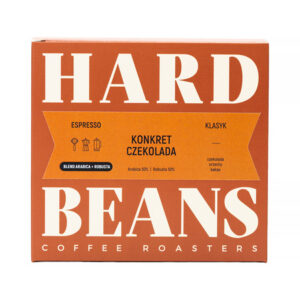 Hard Beans - kawa ziarnista KONKRET CZEKOLADA Espresso 250 g
