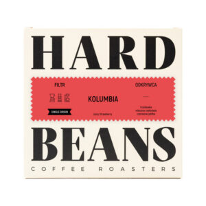 Hard Beans - kawa ziarnista  Kolumbia Juicy Strawberry Filter 200 g
