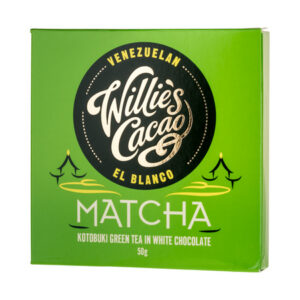Willie's Cacao - Czekolada - Matcha, white chocolate with Kotobuki Green Tea 50 gr