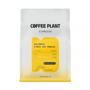 COFFEE PLANT - kawa ziarnista Kolumbia Finca Los Robles Espresso 250 g