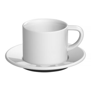 Loveramics Bond - Filiżanka i spodek Cappuccino 150 ml - White