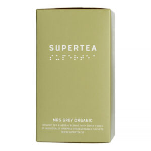 Teministeriet - herbata czarna Supertea Mrs Grey Organic 20 saszetek