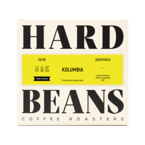 Hard Beans - kawa ziarnista Kolumbia Pink Bourbon Banana Cake Filter 200 g