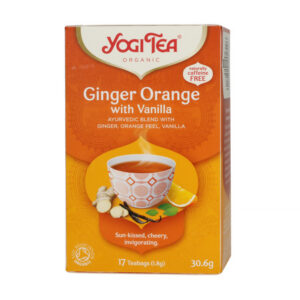 Yogi Tea - herbata ziołowa Ginger Orange with Vanilla 17 saszetek