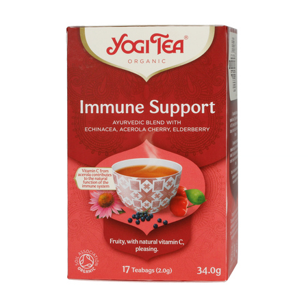 Yogi Tea - herbata ziołowa Immune Support 17 saszetek